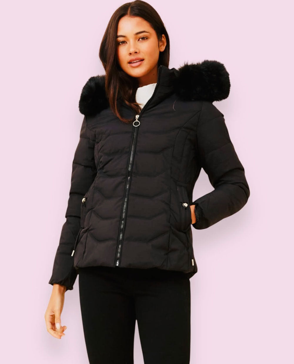 Caroline Morgan Clothing Puffer Jacket - Sale prices all day every day!  Contessa