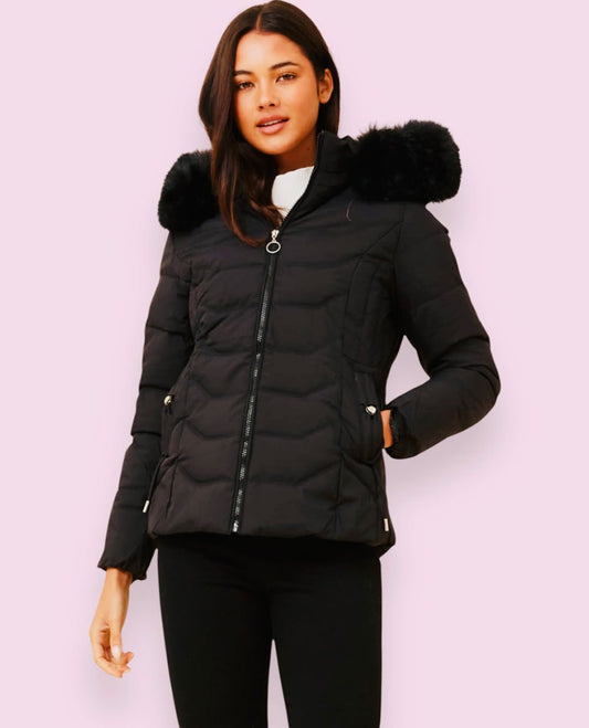 Caroline Morgan Clothing Puffer Jacket - Sale prices all day every day!  Contessa