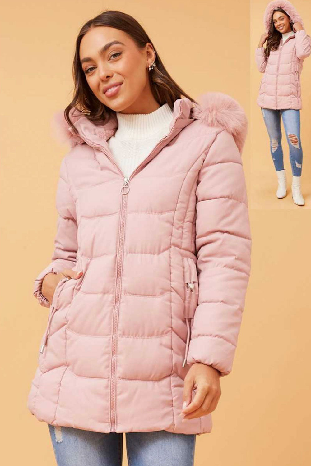 Caroline Morgan Clothing Puffer Jacket - Sale prices all day every day!  Contessa