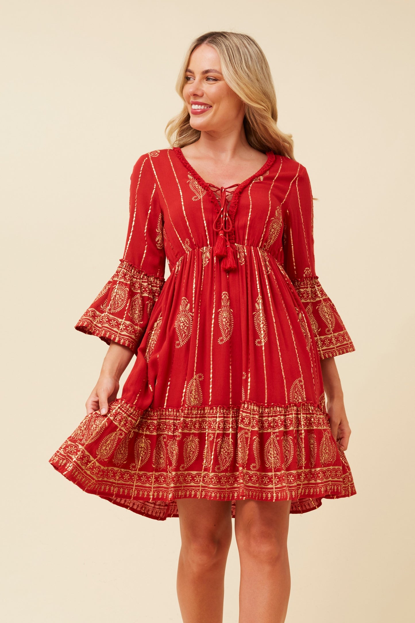 Caroline Morgan Clothing Dress - Sale prices all day every day!  Sogno Rosso