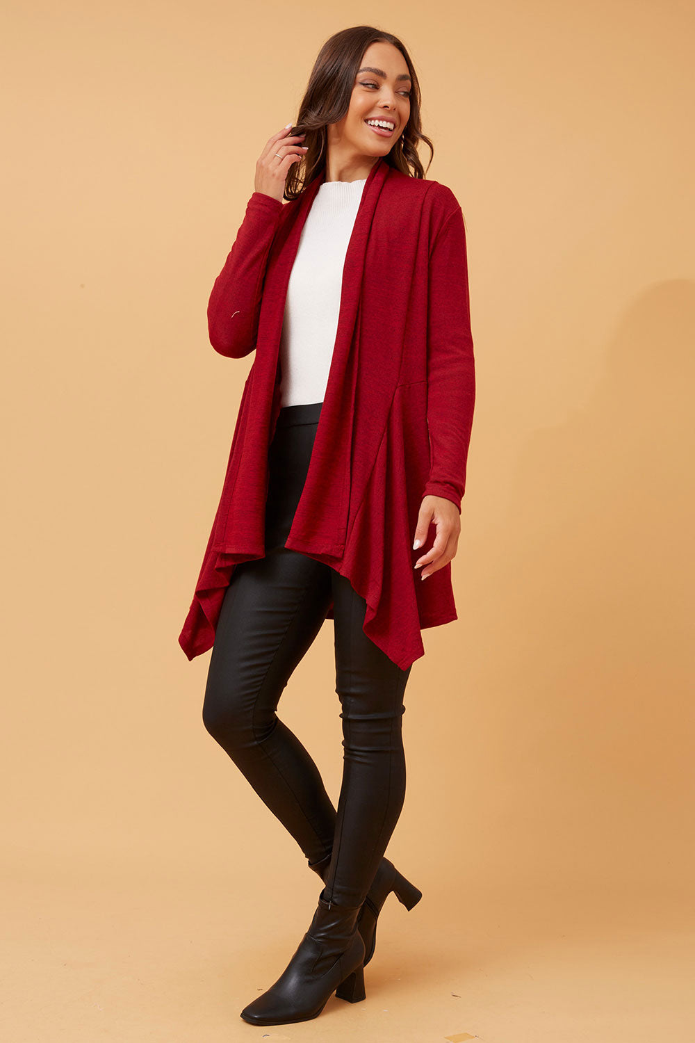 Luna Cardigan - side view