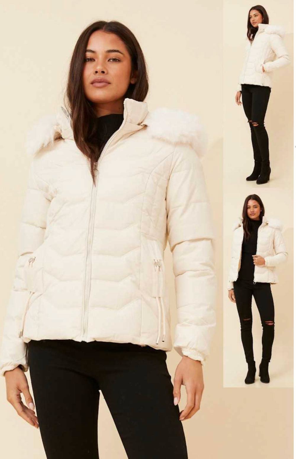 Caroline Morgan Clothing Puffer Jacket - Sale prices all day every day!  Contessa