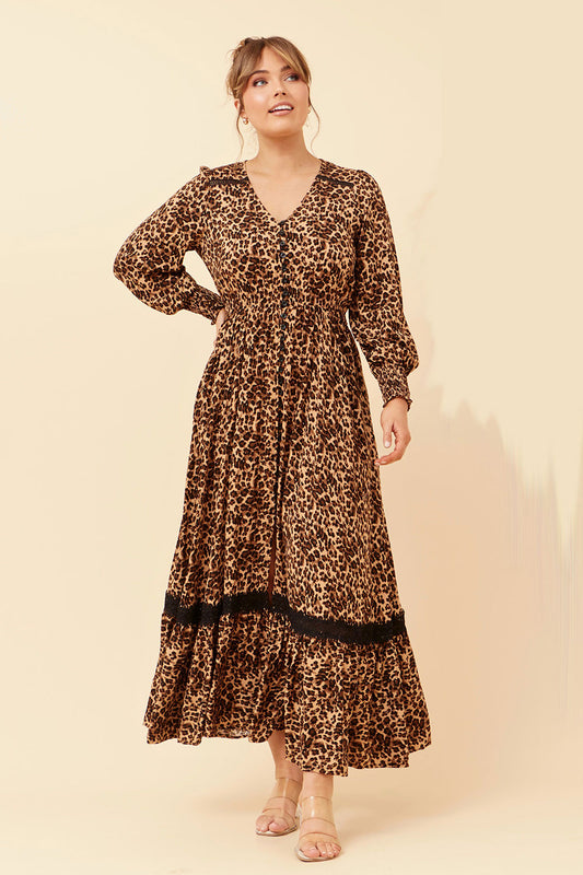 Caroline Morgan Clothing Dress - Sale prices all day every day!  Animal Print Lina
